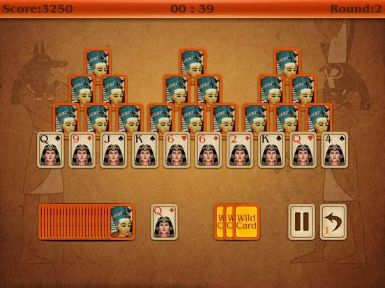 Изображение игры: Card Game:TriPeaks Solitaire