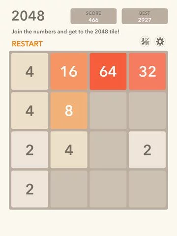 Изображение игры: Top 2048
