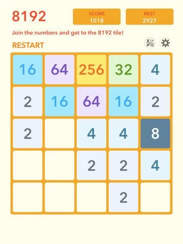 Изображение игры: Top 2048
