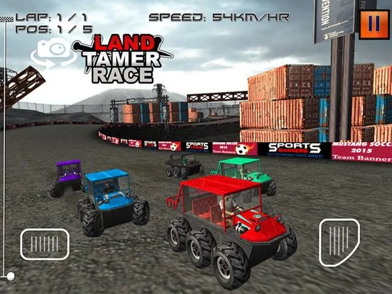Изображение игры: Land Tamer Race
