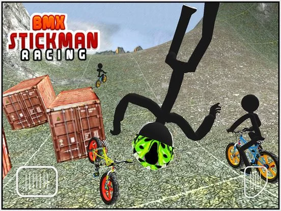 Изображение игры: BMX Offroad Stickman Racing