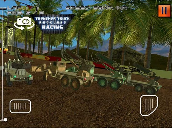 Изображение игры: Trencher Truck Reckless Racing