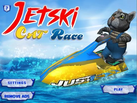 Изображение игры: Jet Ski Cat Race