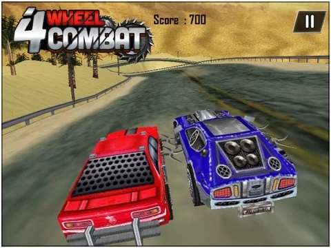 Изображение игры: 4 Wheel Combat ( 3d Car Racing Action Game )