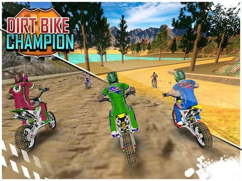 Изображение игры: Dirt Bike Champion ( 3D Racing Games )