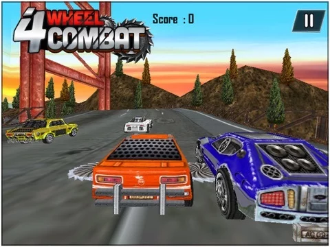 Изображение игры: 4 Wheel Combat ( 3d Car Racing Action Game )