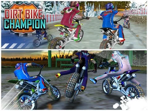 Изображение игры: Dirt Bike Champion ( 3D Racing Games )