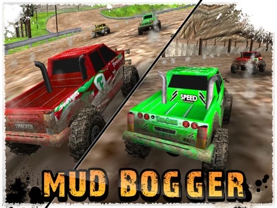 Изображение игры: Mud Bogger Monster Truck Race