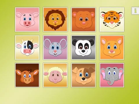 Изображение игры: A Funny Animal Puzzle Game Free