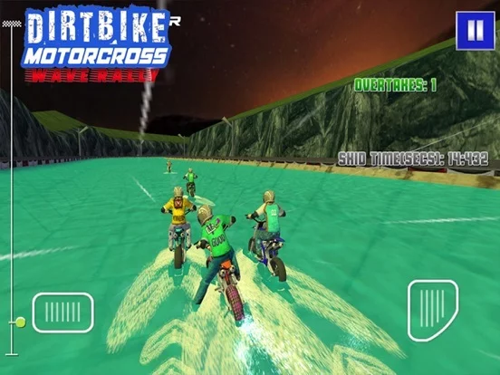 Изображение игры: Dirt Bike Motocross Wave Rally- JetSki Racing Game