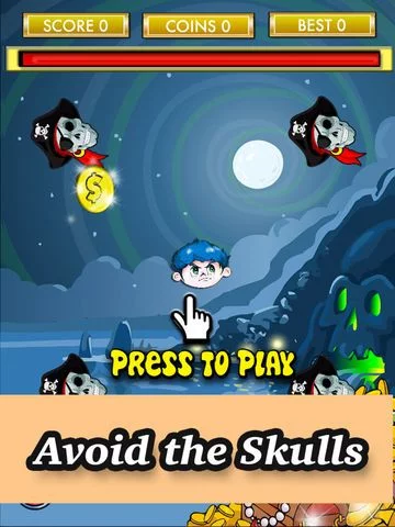 Изображение игры: Skull Escape - Avoid the enemy