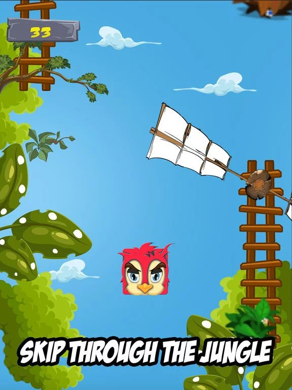 Изображение игры: Jumpy Jungle: Endless Hopping Across the Jungle Arcade Game