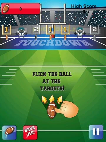 Изображение игры: Football Flick Challenge Pro