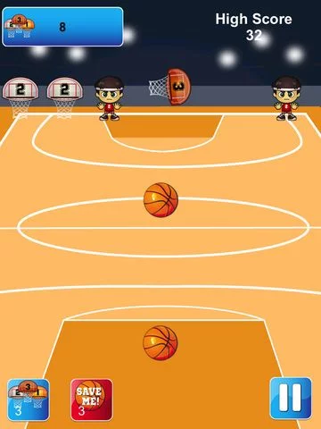 Изображение игры: Basketball - 3 Point Hoops Pro
