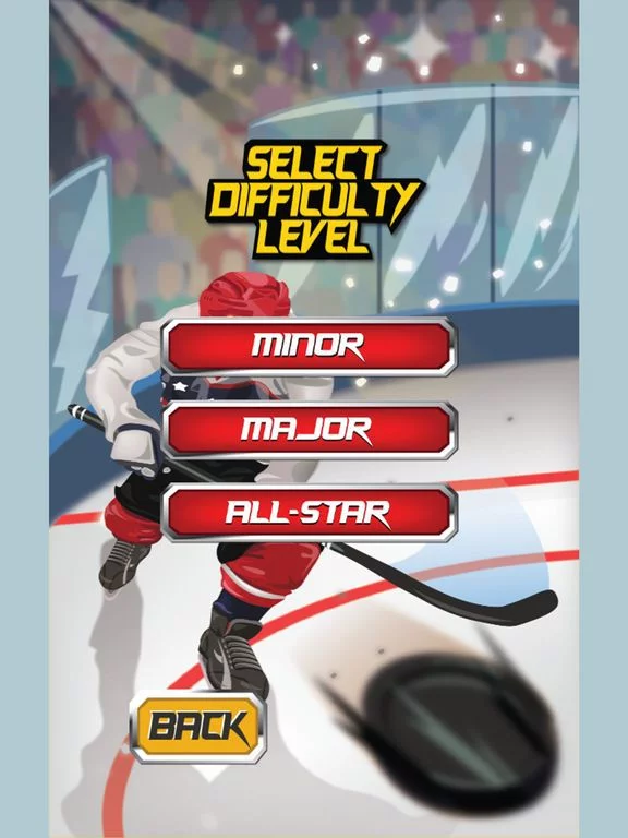 Изображение игры: Hockey Shootout Pro!