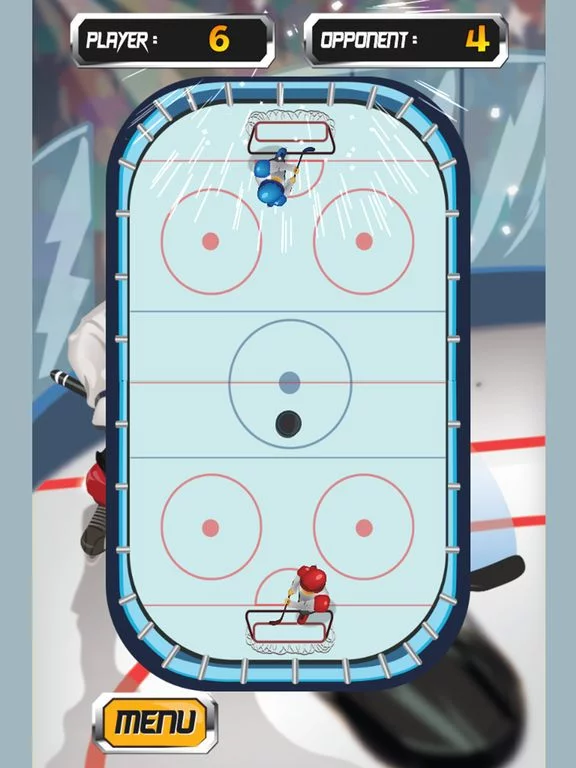 Изображение игры: Hockey Shootout Pro!