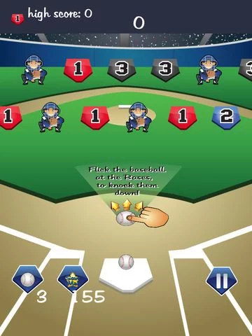 Изображение игры: Baseball Flick Superstar