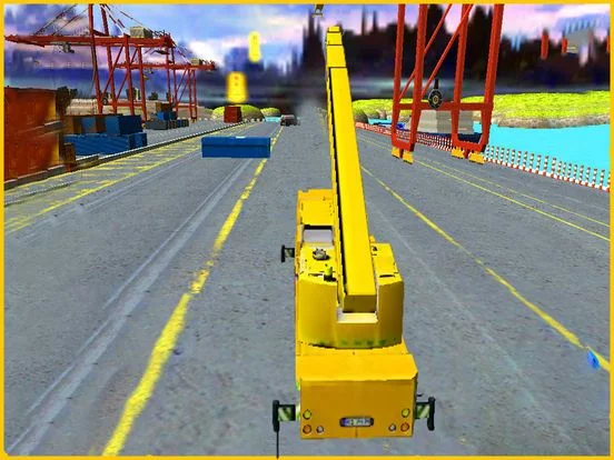 Изображение игры: Crane Simulation 2016: 3D Town Construction Game