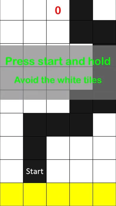 Изображение игры: Black Tiles (Avoid the white tiles!)