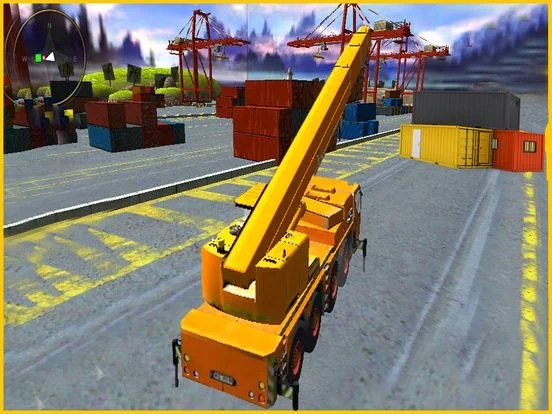 Изображение игры: Crane Simulation 2016: 3D Town Construction Game