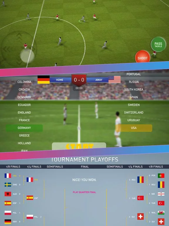 Изображение игры: Euro 2016 Soccer Game — European Football Championship