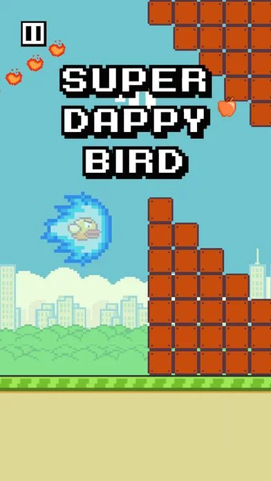 Изображение игры: Super Dappy Bird!