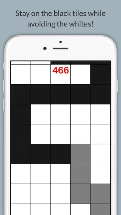 Изображение игры: Black Tiles (Avoid the white tiles!)