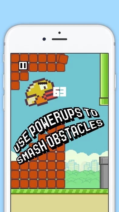 Изображение игры: Super Dappy Bird!