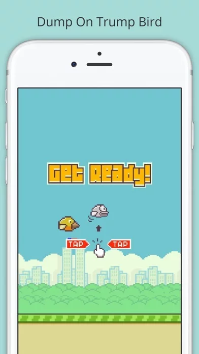 Изображение игры: Dump On Trump Bird