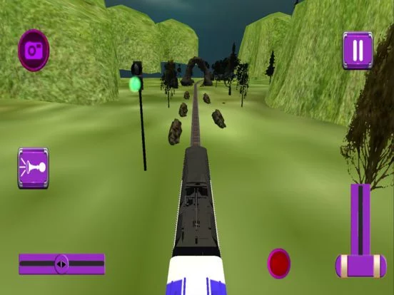 Изображение игры: Real Mountain Train