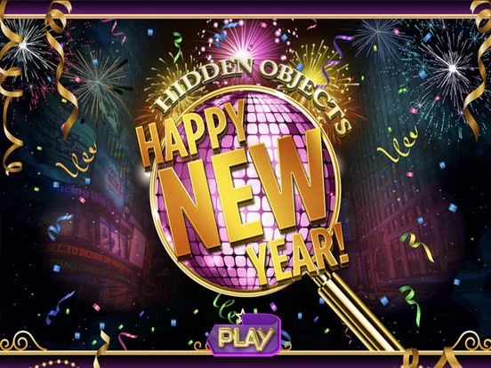 Изображение игры: Hidden Objects Happy New Year Celebration Pic Time