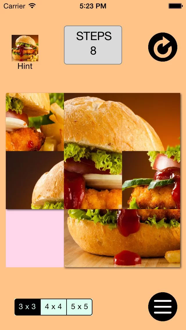 Изображение игры: Food Puzzle