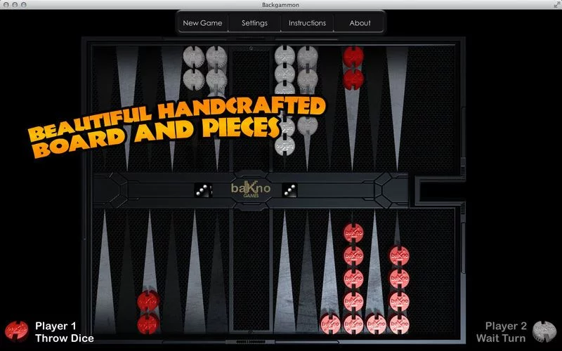 Изображение игры: Backgammon.