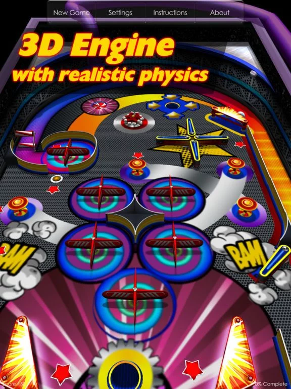 Изображение игры: Pinball.