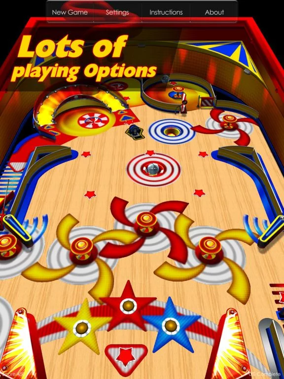 Изображение игры: Pinball.