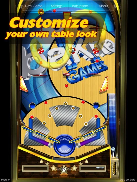 Изображение игры: Pinball.