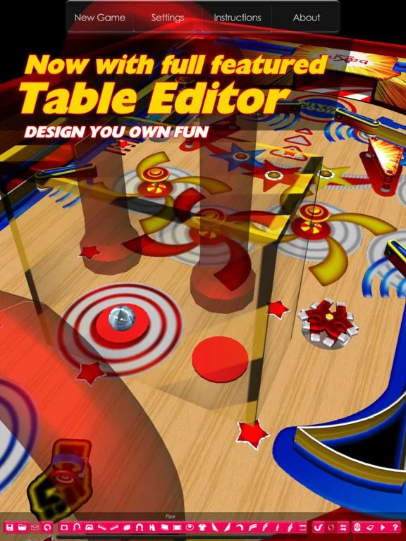Изображение игры: Pinball.