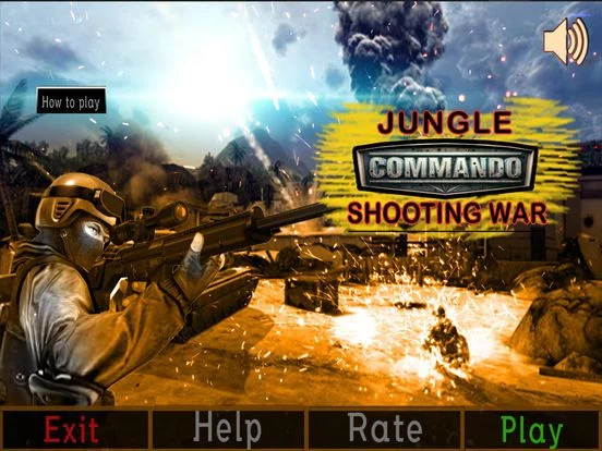 Изображение игры: jungle commando Shooter War