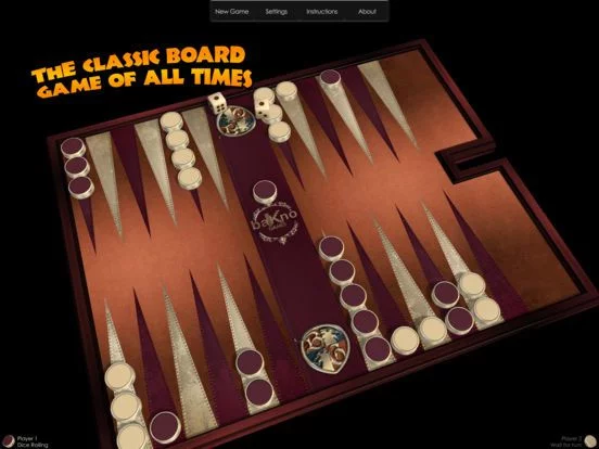 Изображение игры: Backgammon..
