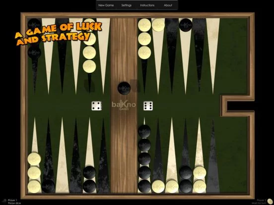 Изображение игры: Backgammon..