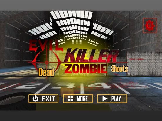 Изображение игры: Evil killer Dead Zombie shoots