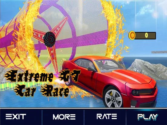 Изображение игры: Extreme GT Car Stunts Race 3D