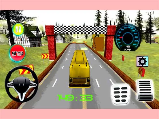 Изображение игры: Drive Modern Bus Simulator 3D