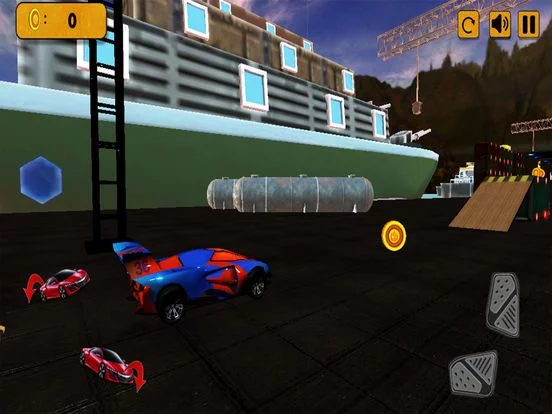 Изображение игры: Extreme GT Car Stunts Race 3D