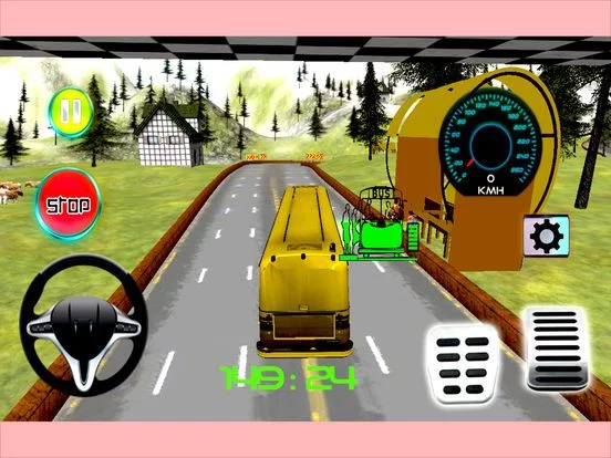 Изображение игры: Drive Modern Bus Simulator 3D