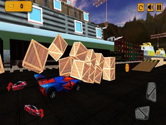 Изображение игры: Extreme GT Car Stunts Race 3D