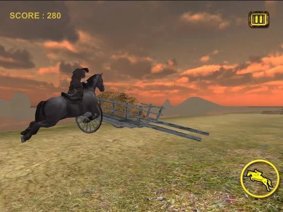 Изображение игры: Jungle Wild Horse Racing
