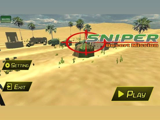 Изображение игры: Sniper Desert Mission