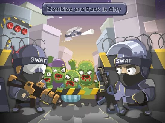 Изображение игры: Anti Zombie Gunner Team