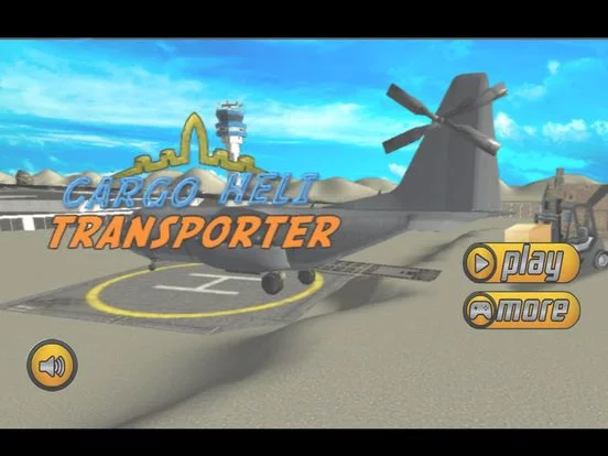 Изображение игры: Cargo Heli Transporter